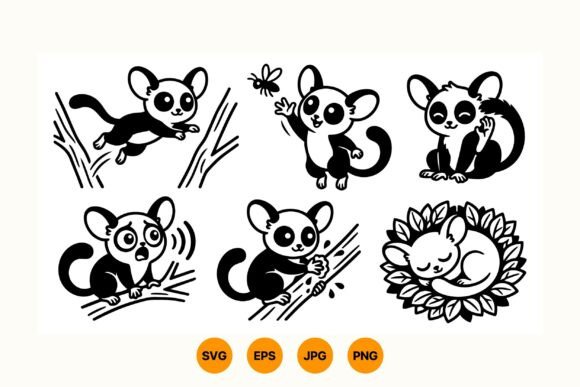 Adorable Tree Animal Clipart: The Playful Vector Set for Modern Projects