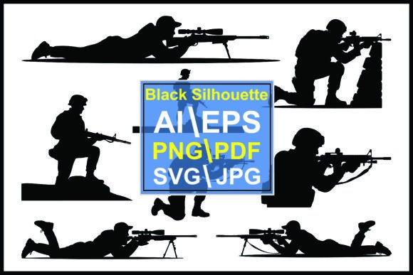 Dynamic Visual Storytelling with Soldiers Shooting Silhouettes