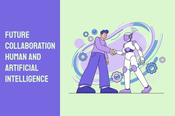 Future Collaboration Human and AI: A Visual Blueprint