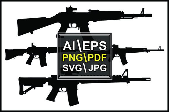 Sharp Silhouettes: Integrating Rifles, Scopes, and Bayonets into Design