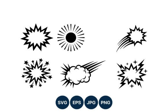 Unleash Impact with Comic Explosion Burst Starburst Vector